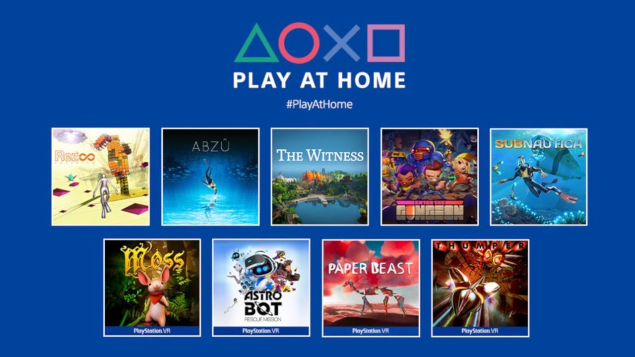 Playstation listar fler gratisspel som kommer i Play at Home 