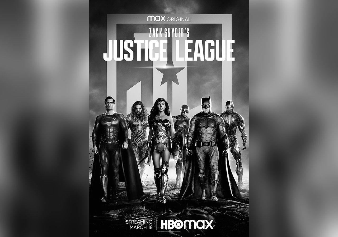 Svartvit version av Justice League kommer till HBO