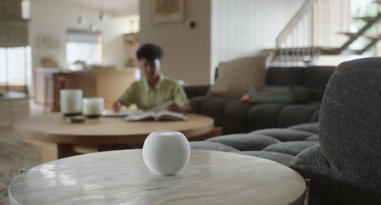 HomePod mini har sensor för temperatur och luftfuktighet