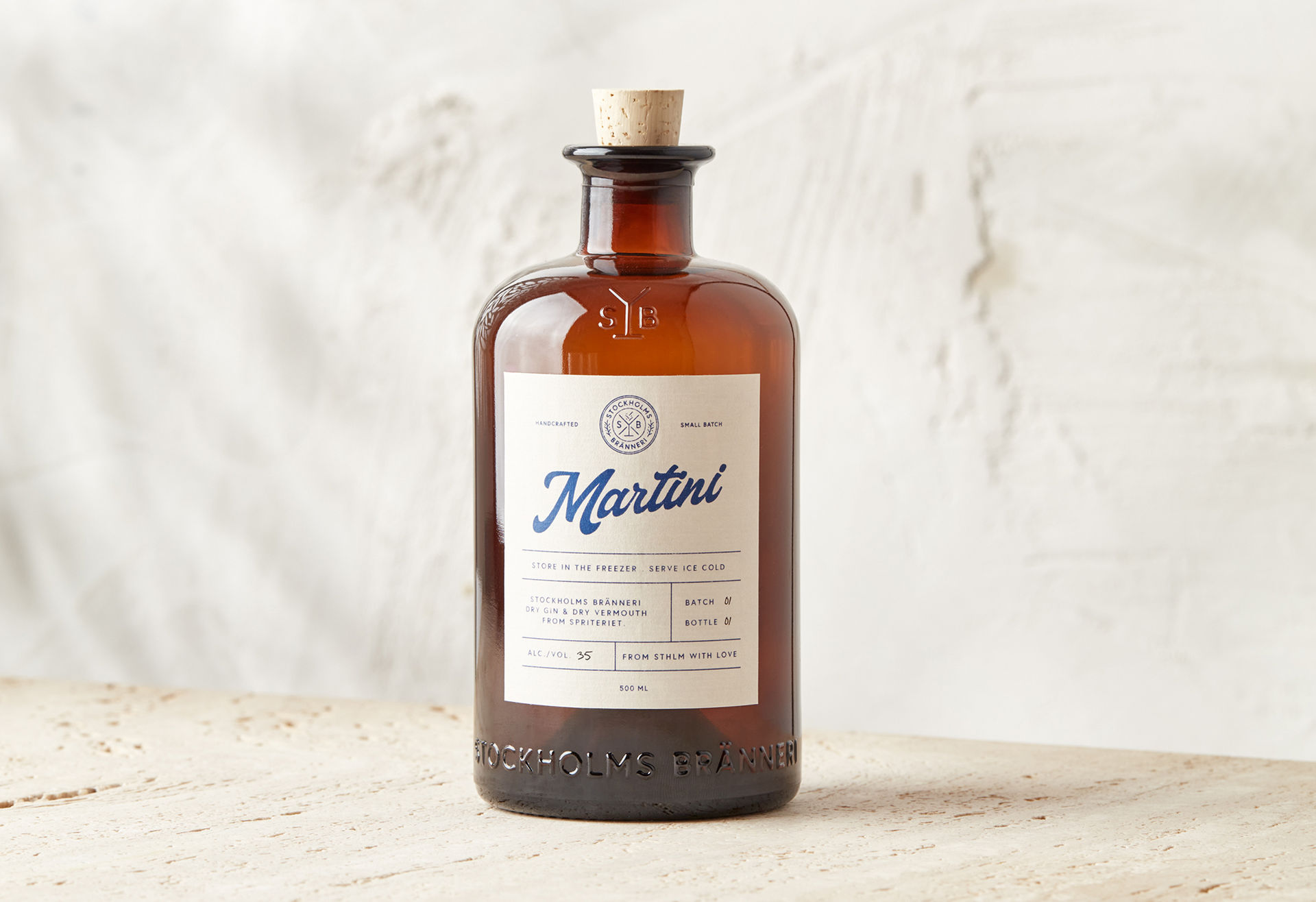 Stockholms Bränneri släpper färdig Dry Martini