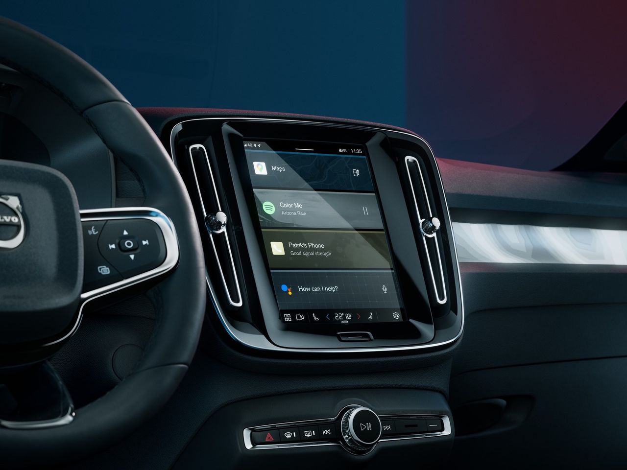 Volvos infotainmentsystem kan användas av andra