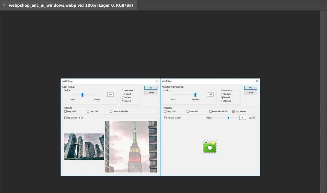Inofficiell plugin för WebP släppt till Photoshop