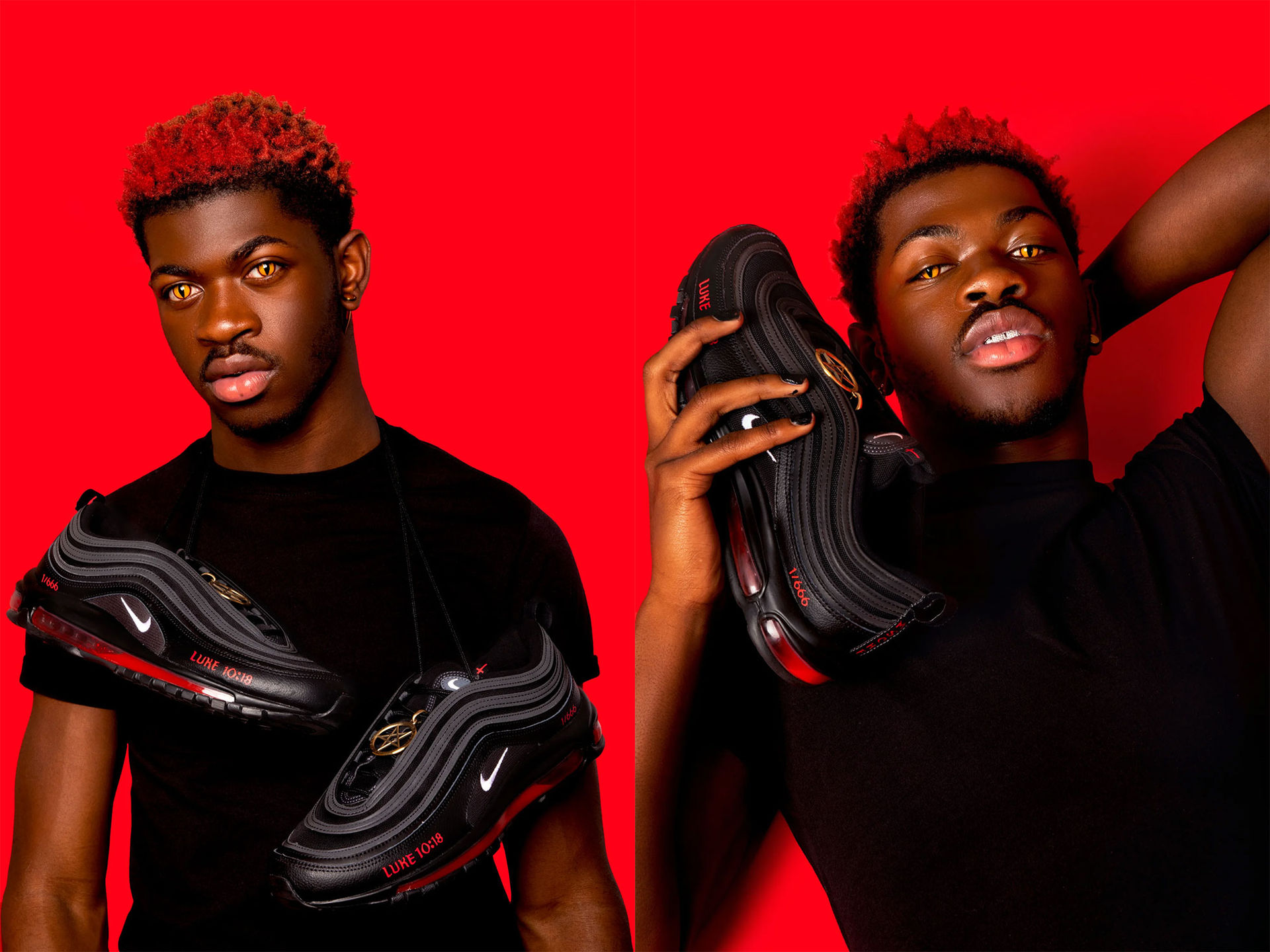 Lil Nas X har gjort sko med människoblod