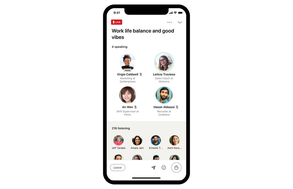 LinkedIn jobbar på egen version av Clubhouse