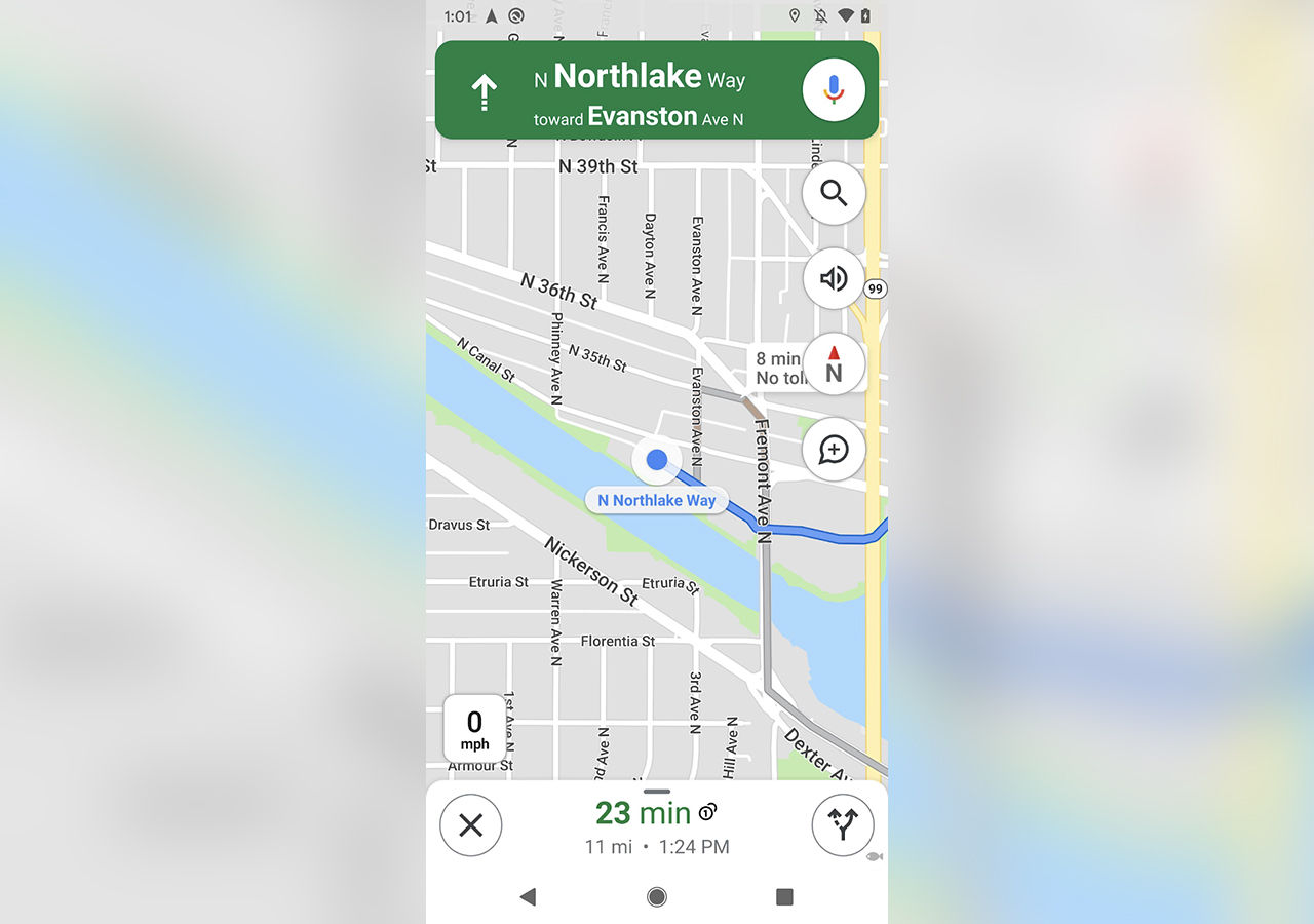 Kompassen kommer tillbaka i Google Maps