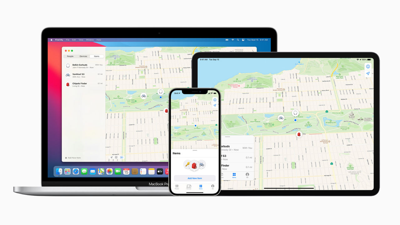 Apple lanserar Find My Network
