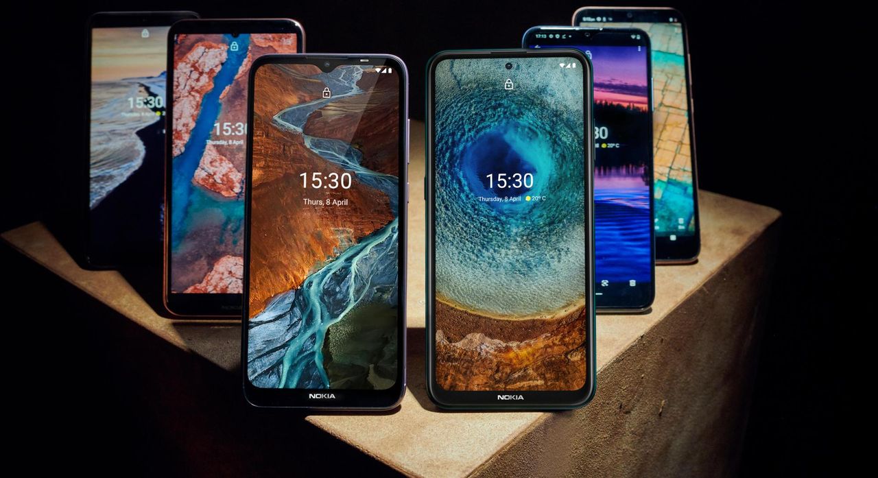 Nokia presenterar sex nya mobiltelefoner