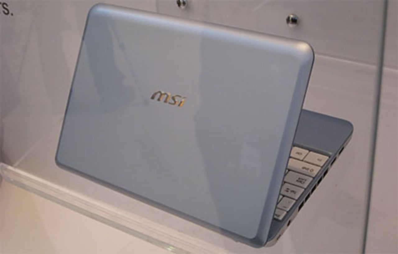 MSI Wind PC tittar fram