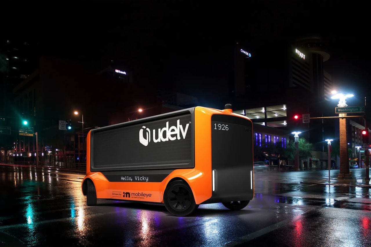 Mobileye och Udelv drar igång tjänst för autonoma leveranser