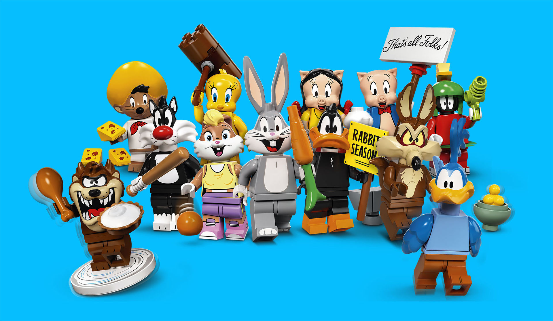Looney Tunes kommer som minifigs