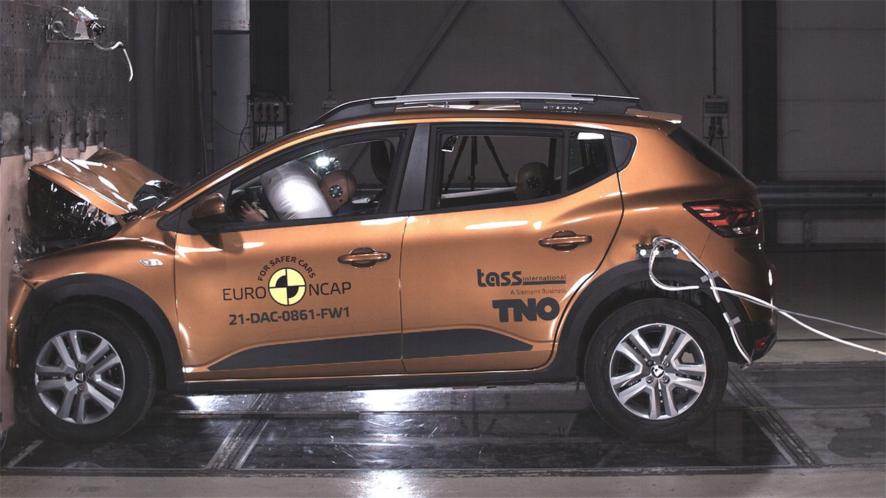Dacia Sandero får bara två stjärnor i Euro NCAP