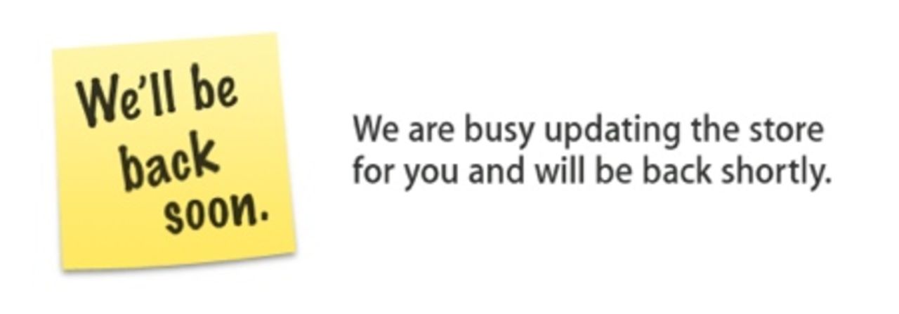 Tisdagstraditionen fortsätter: Apple Store nere