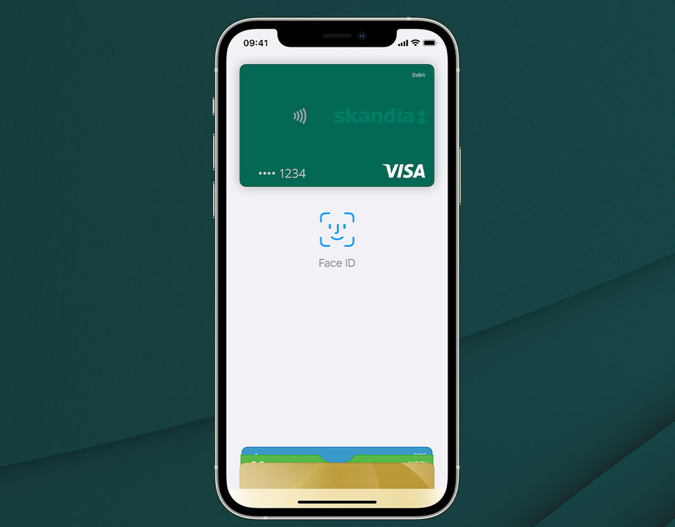 Snart lanserar även Skandiabanken stöd för Apple Pay