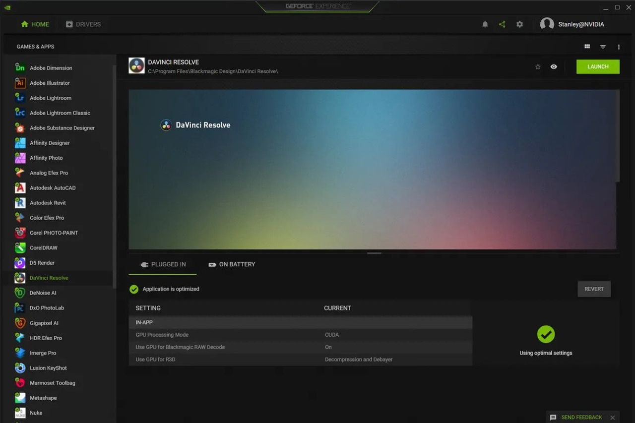 Nvidia GeForce Experience optimerar nu inställningar för program