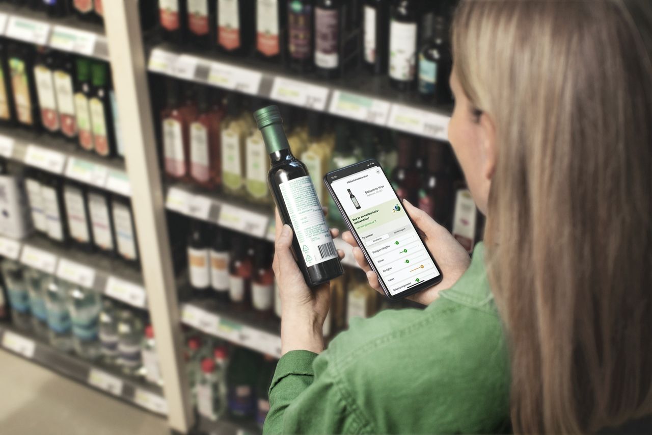 Coop lanserar hållbarhetsdeklaration i sin app