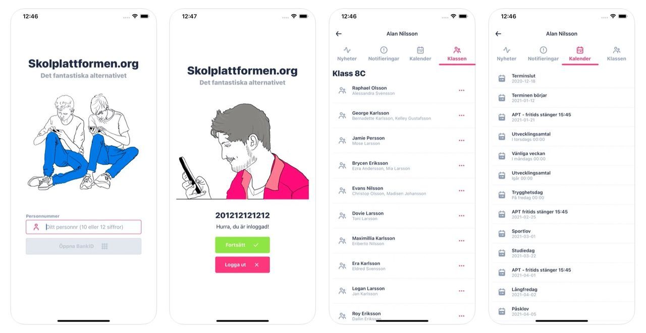 Stockholms stad polisanmäler Öppna skolplattformen
