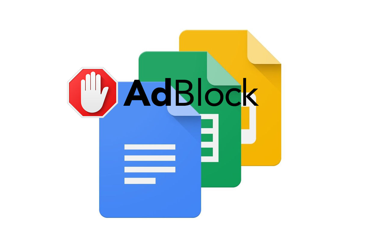 AdBlock strular till det för Google Docs och Google Drive