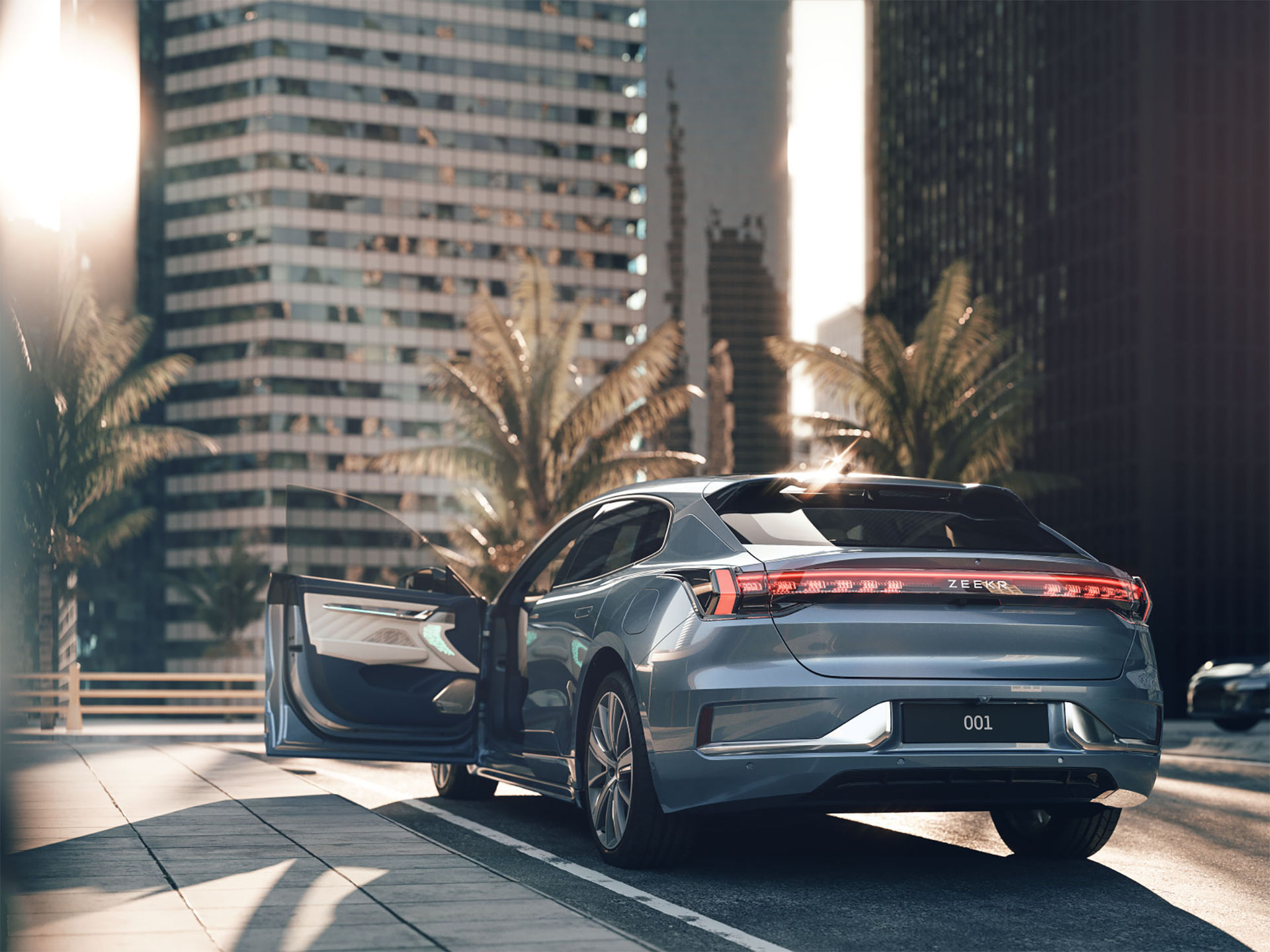 Nu är första modellen från Zeekr här