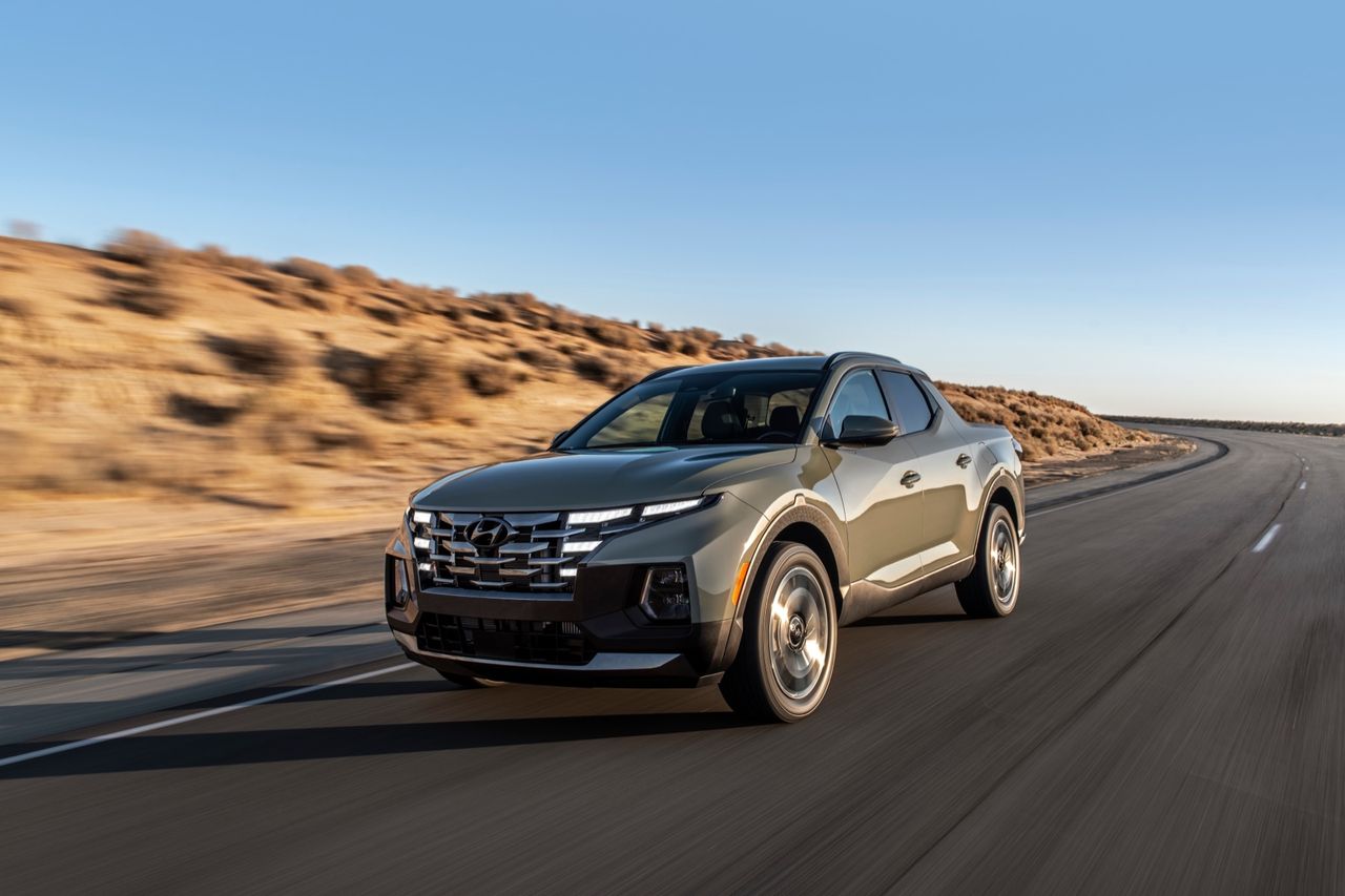Hyundai släpper pickupen Santa Cruz