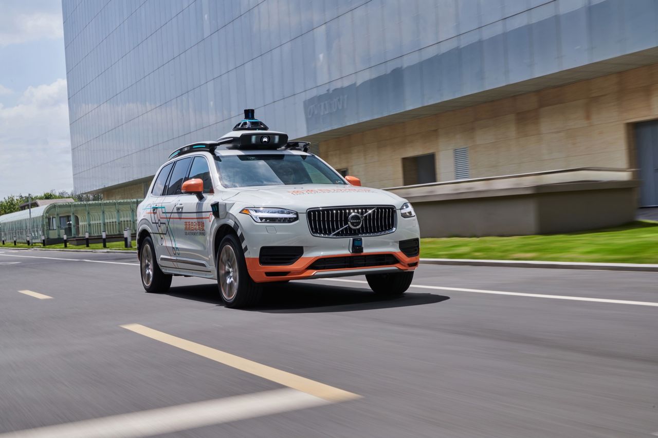 Volvo levererar självkörande bilar till DiDi