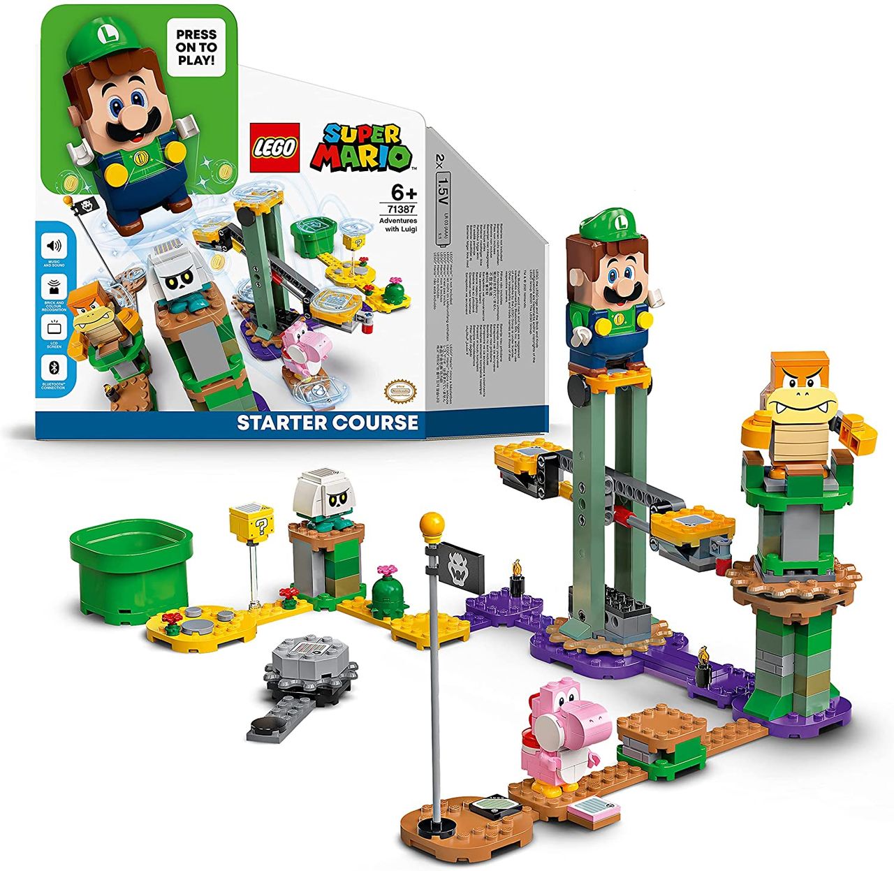LEGO-Luigi kommer till LEGO Äventyr med Mario