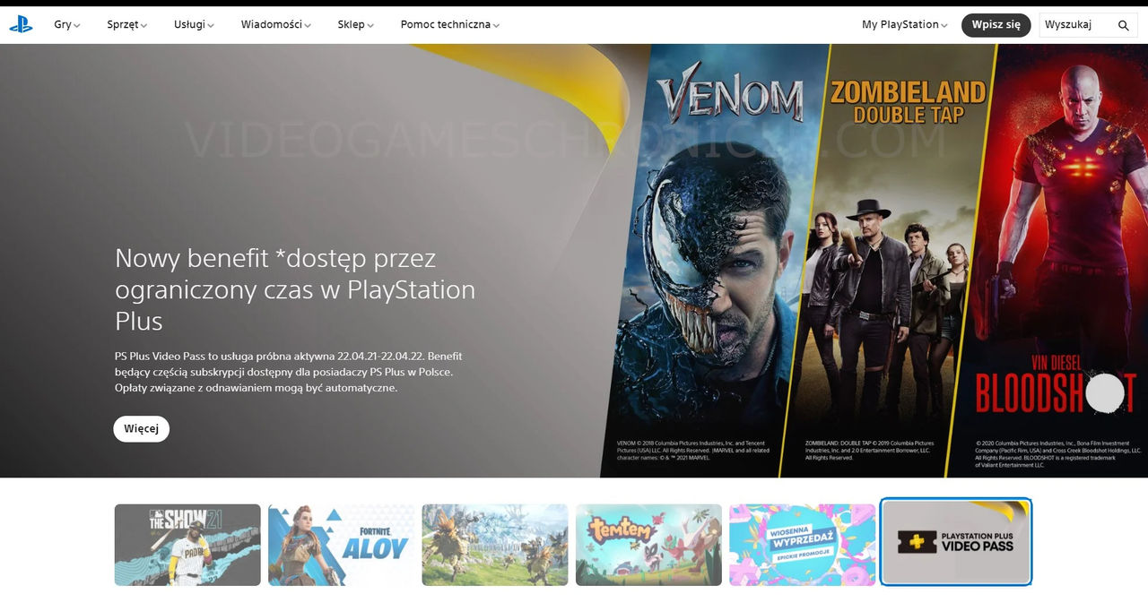 PlayStation Plus Video Pass läcker