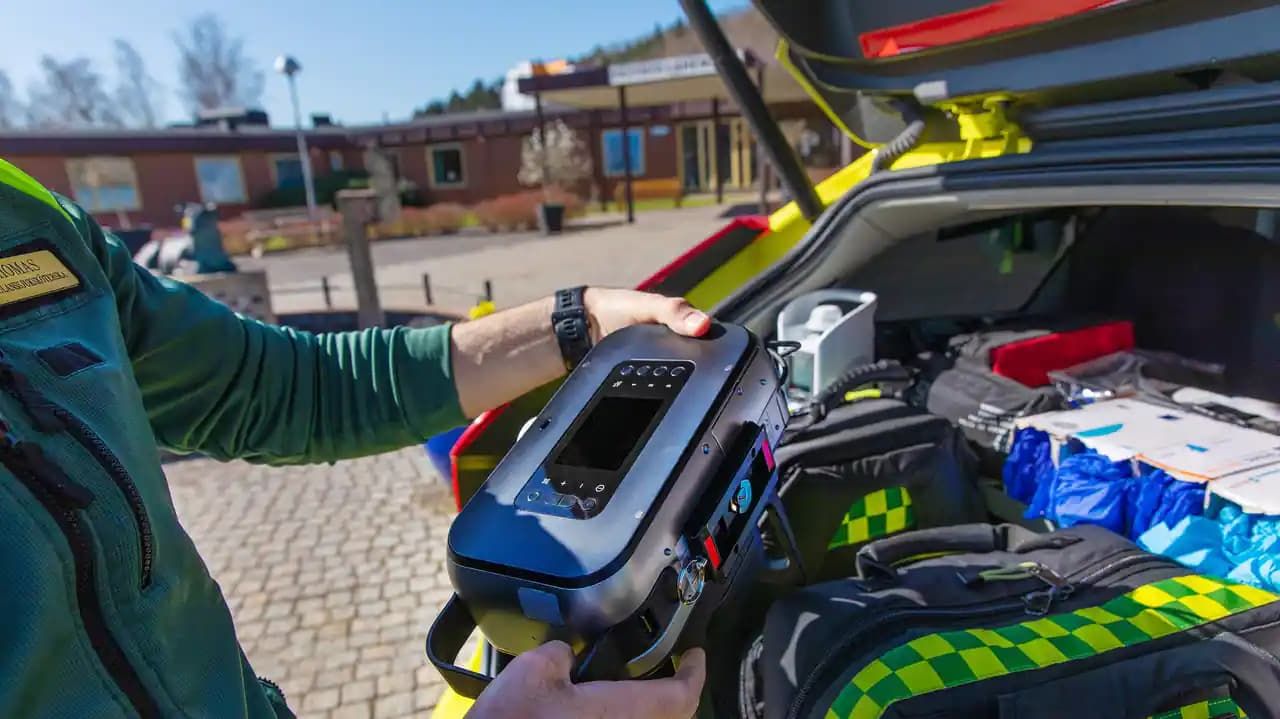 Sahlgrenska testar mobil röntgen