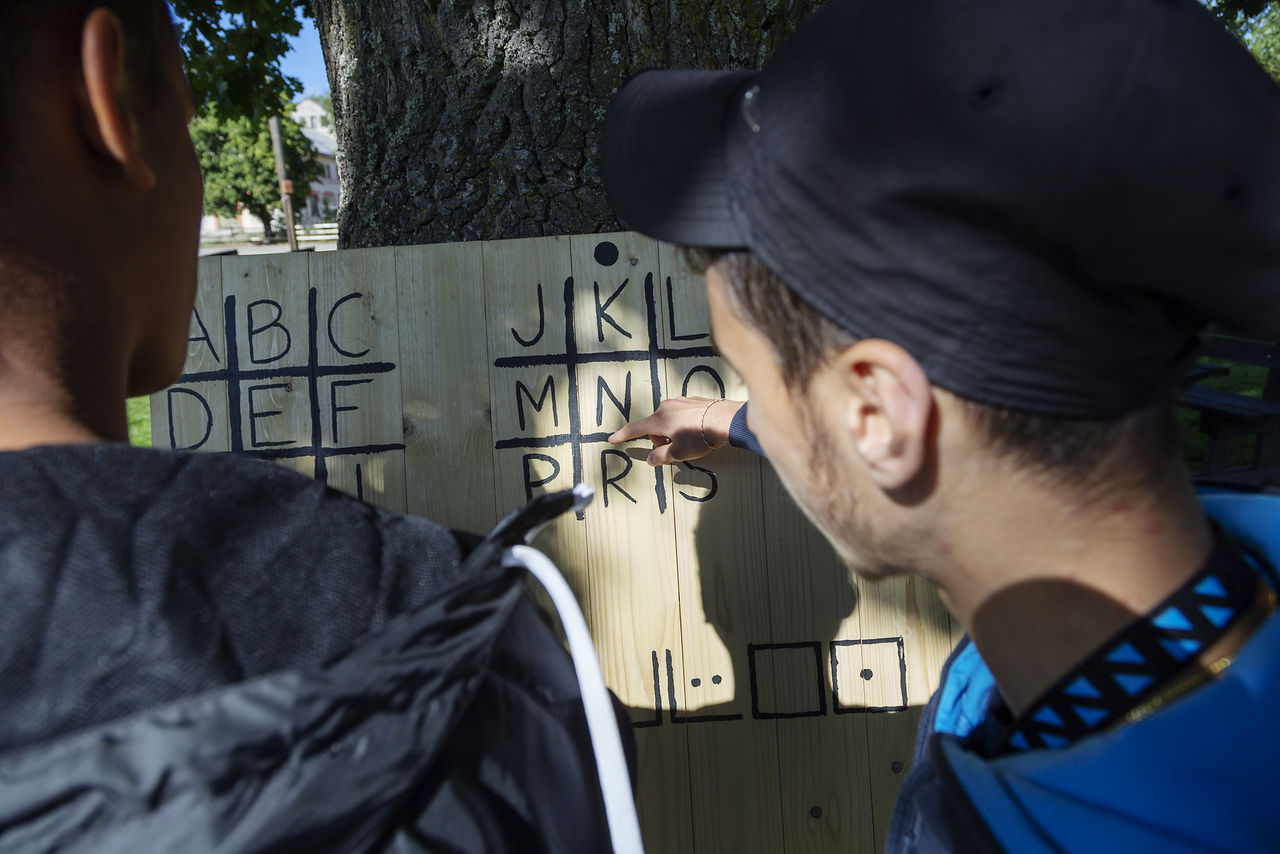 Mattekluringbanan kommer till Spånga by