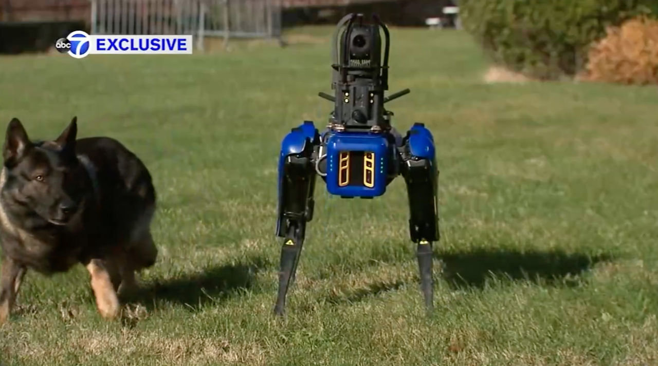 Polisen i New York börjar använda roboten Spot