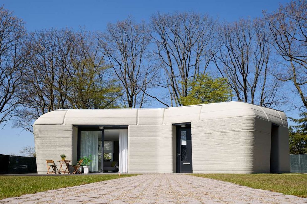 Kolla in Europas första 3D-utskrivna bostadshus
