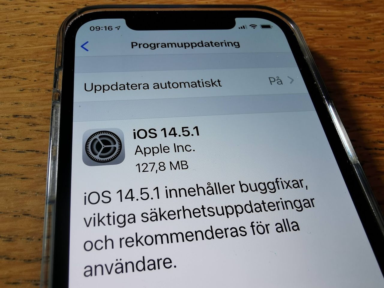 Apple släpper uppdatering till flera operativsystem