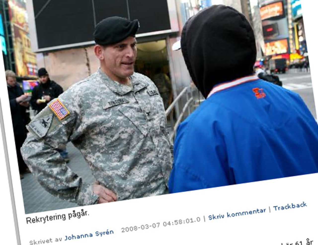 Blogg: Johanna Syrén