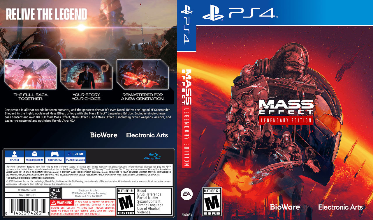EA visar prestandadata för Mass Effect: Legendary Edition