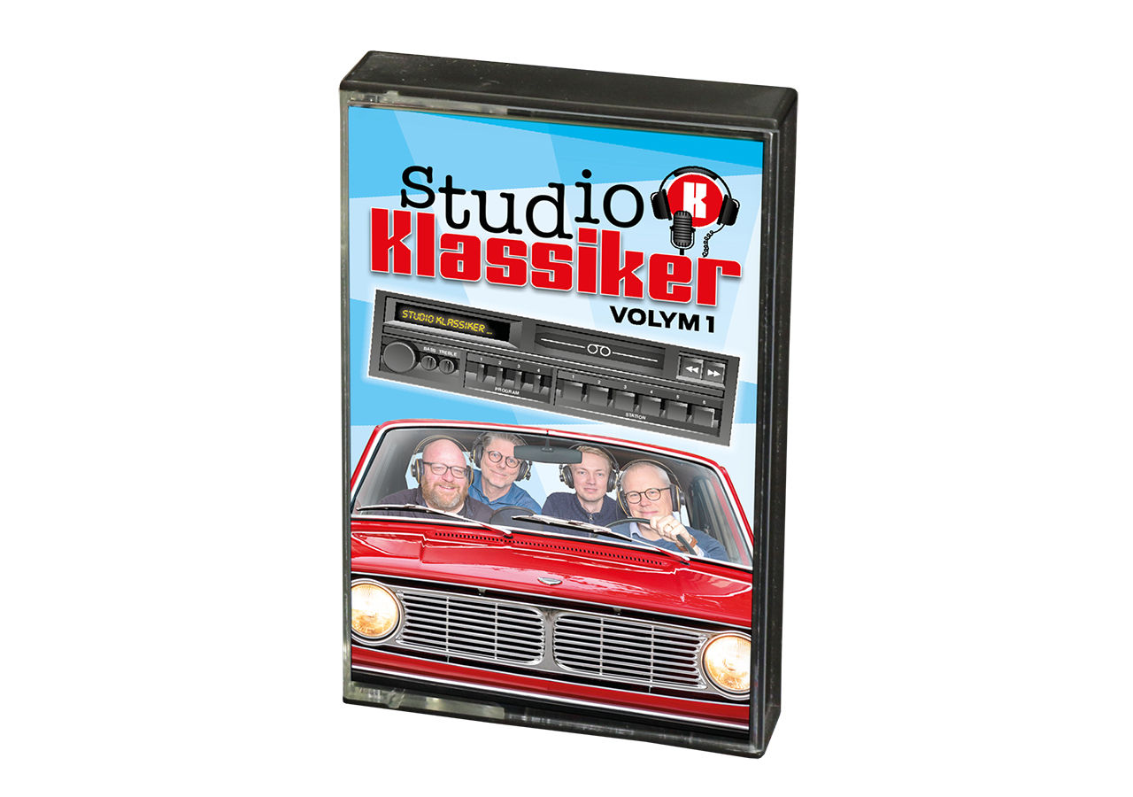 Studio Klassiker släpper sin podcast på kassettband