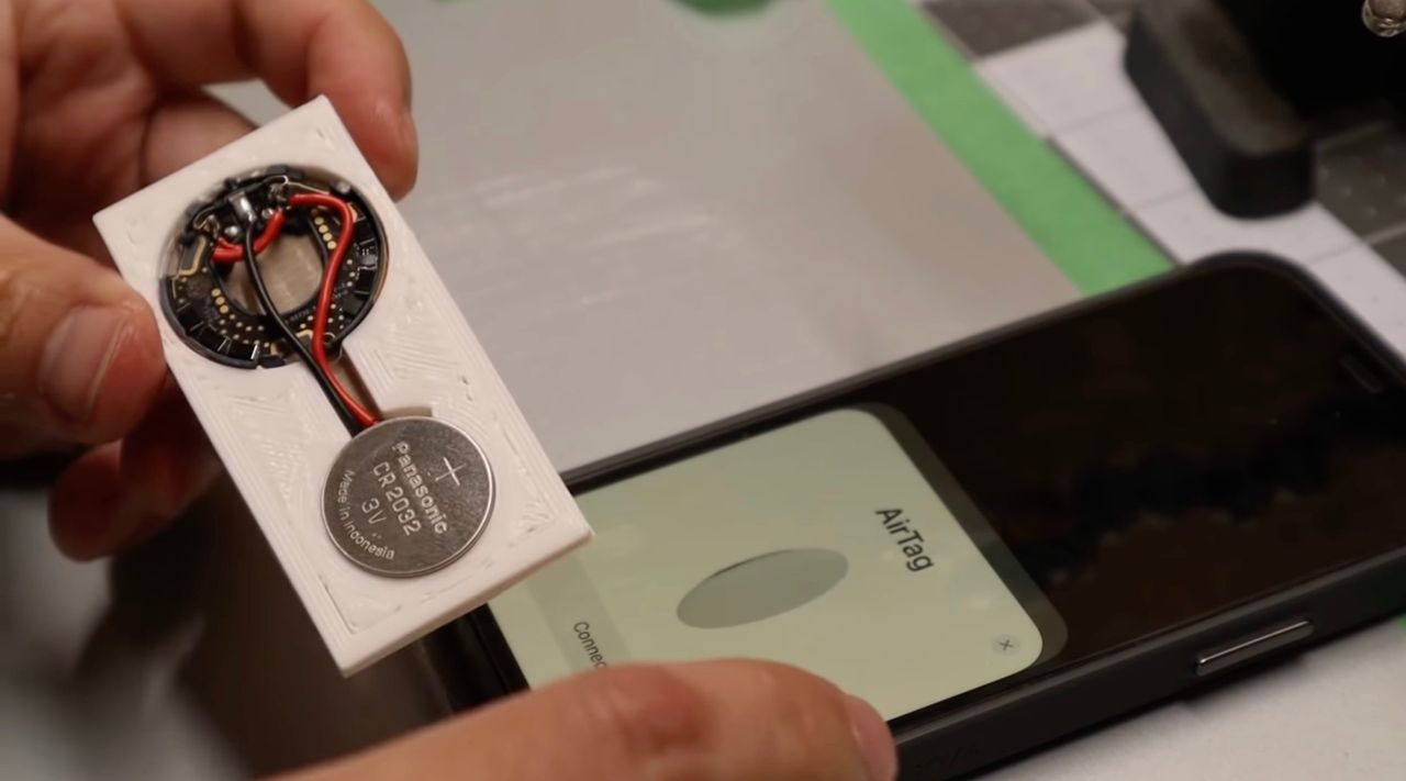 Snubbe hackar ihop en tunnare version av Apples AirTag