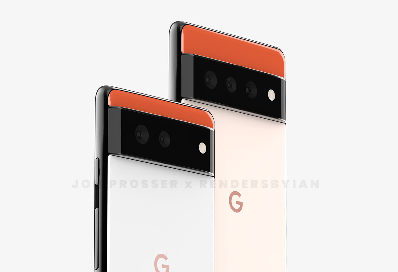 Ryktesbilder dyker upp på Google Pixel 6 och 6 Pro
