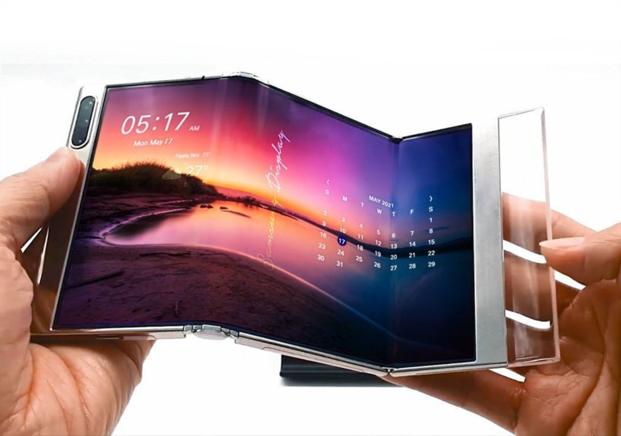 Samsung Display visar upp framtidens vikbara enheter