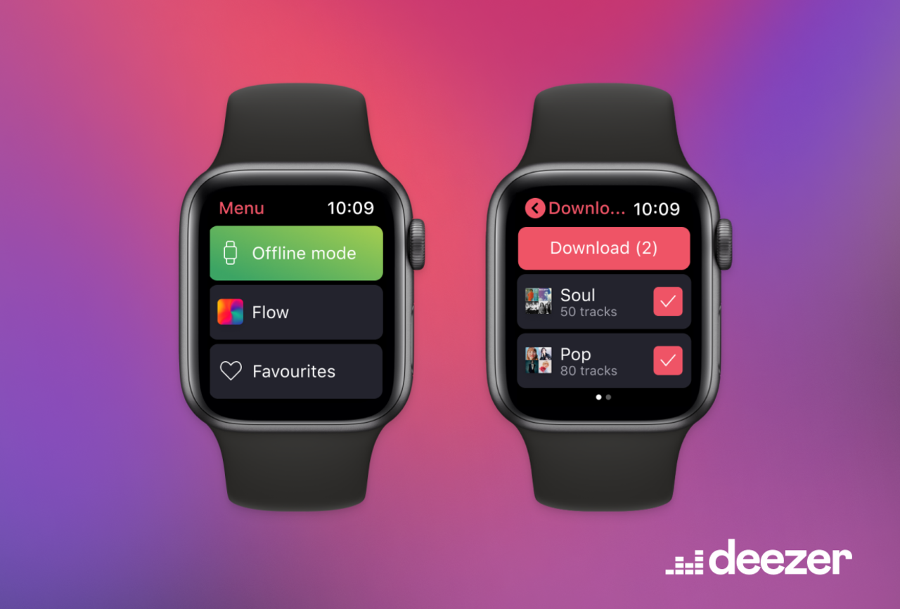 Deezer fixar offline-stöd till Apple Watch
