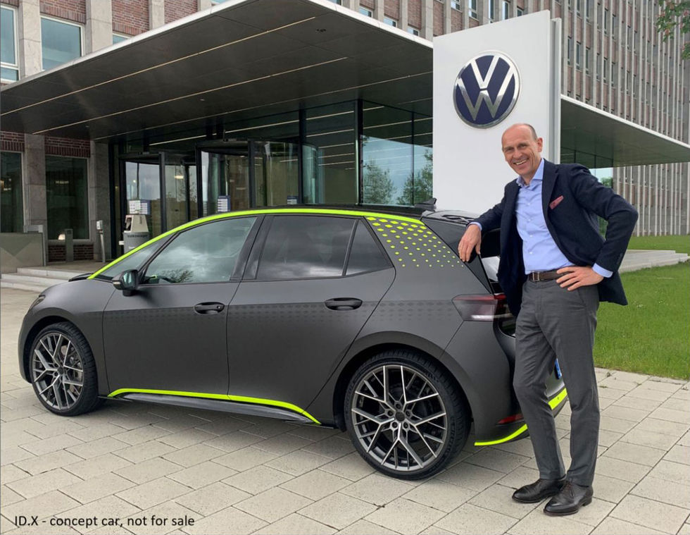 VW-chef visar upp Volkswagen ID.3 X