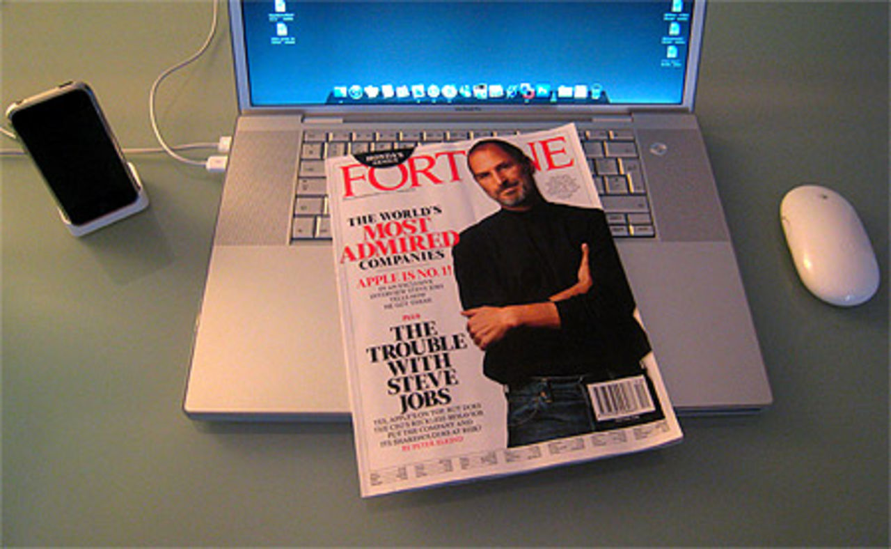 Apple och Steve Jobs i Fortune