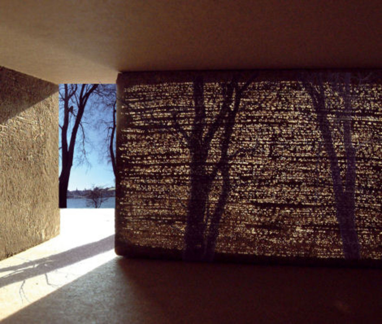 Betong som släpper igenom ljus