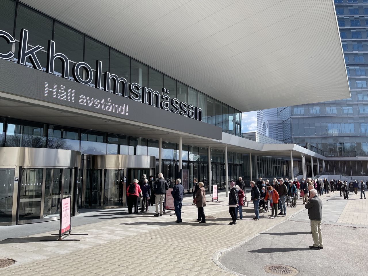 Nu har fem miljoner vaccindoser getts!