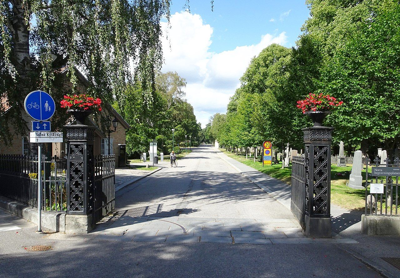 Radar ska övervaka kyrkogård utanför Stockholm