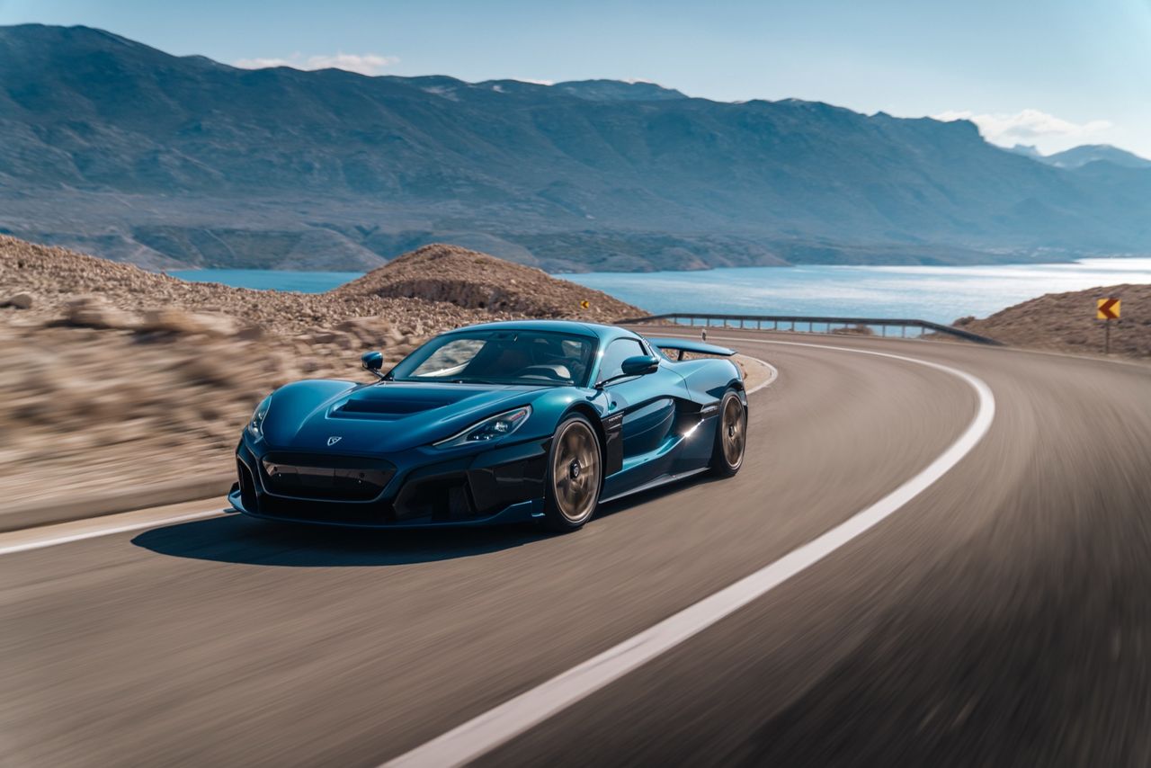 Det här är Rimac Nevera med 1914 hästar