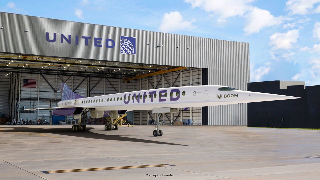United Airlines planerar att köpa överljudsplan