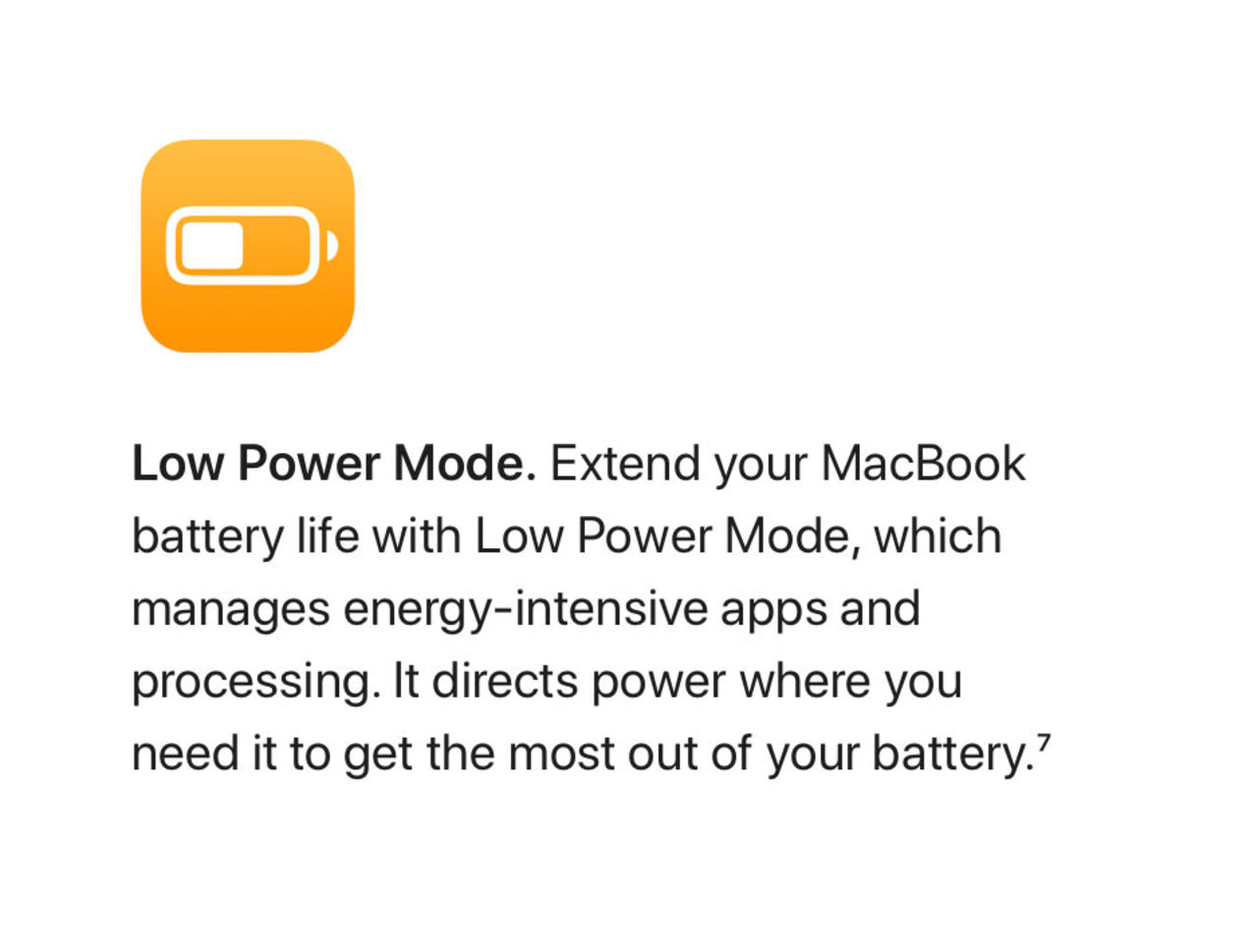MacBooks får bättre energihantering