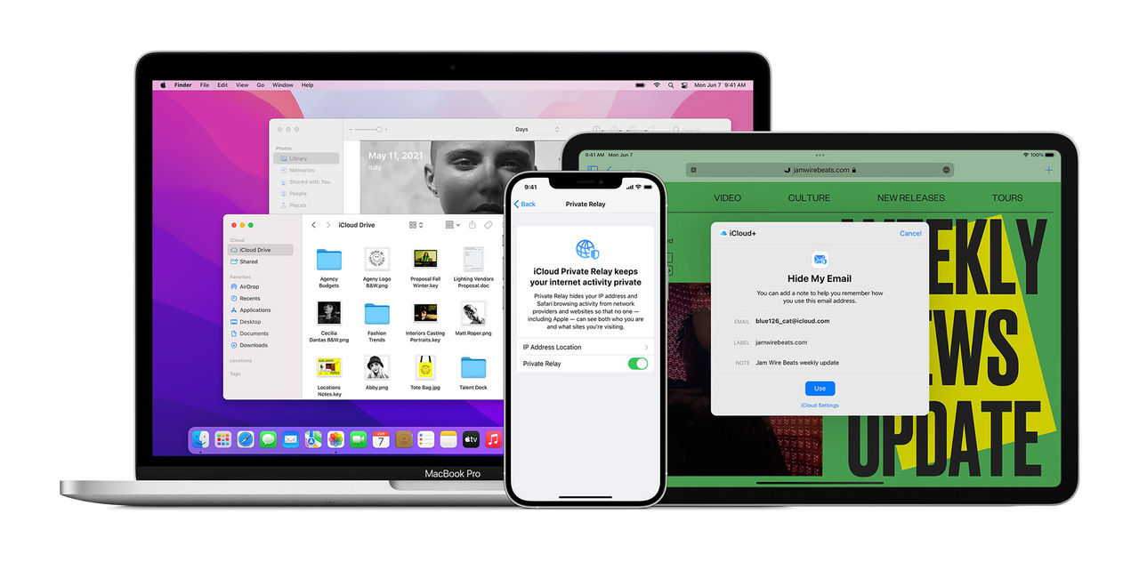 Apple släpper iCloud+ för säkrare internetanvändning