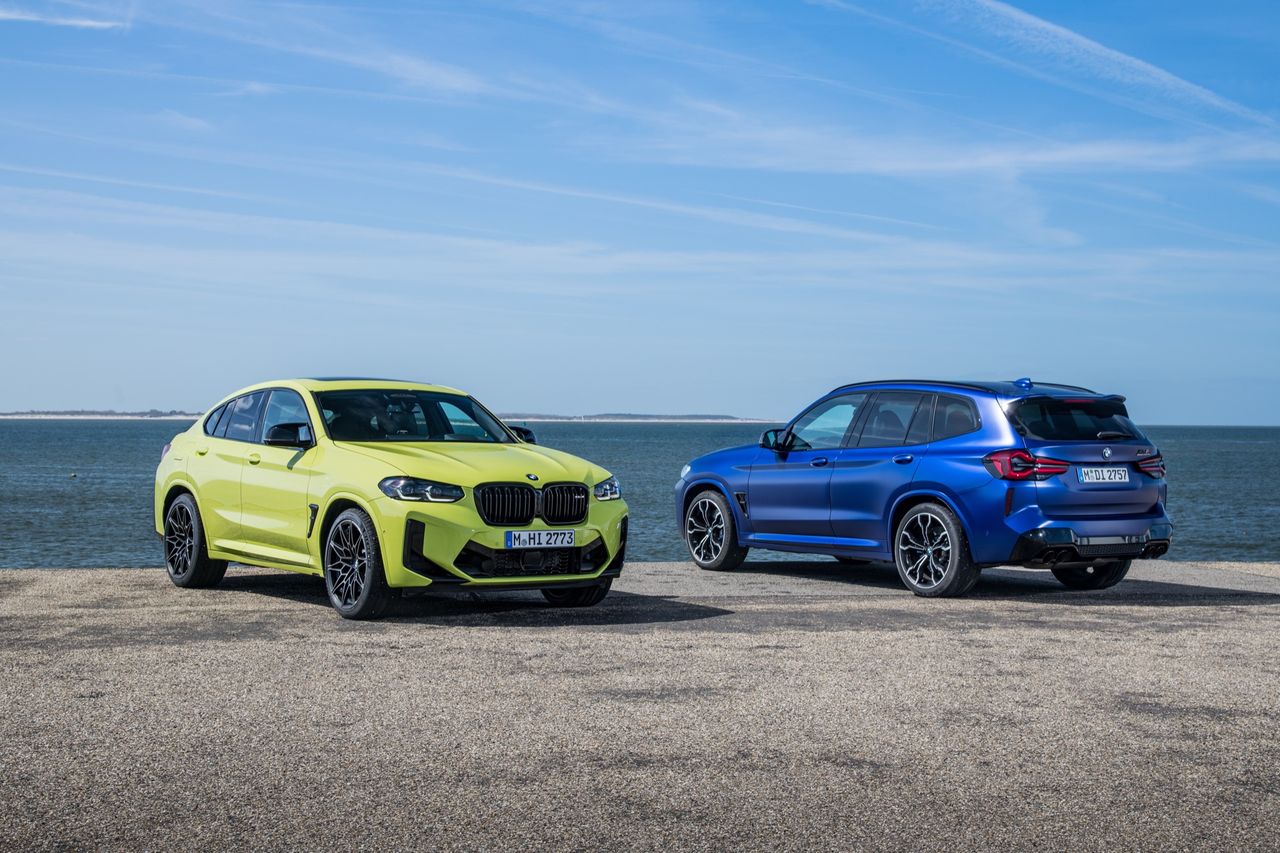 Här är BMW X3M och X4M Competition
