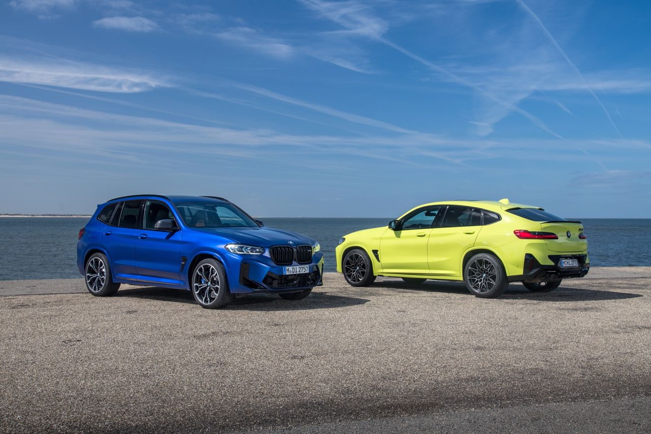 Här är BMW X3M och X4M Competition