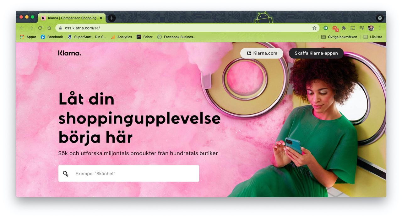 Klarna lanserar prisjämförelsetjänst